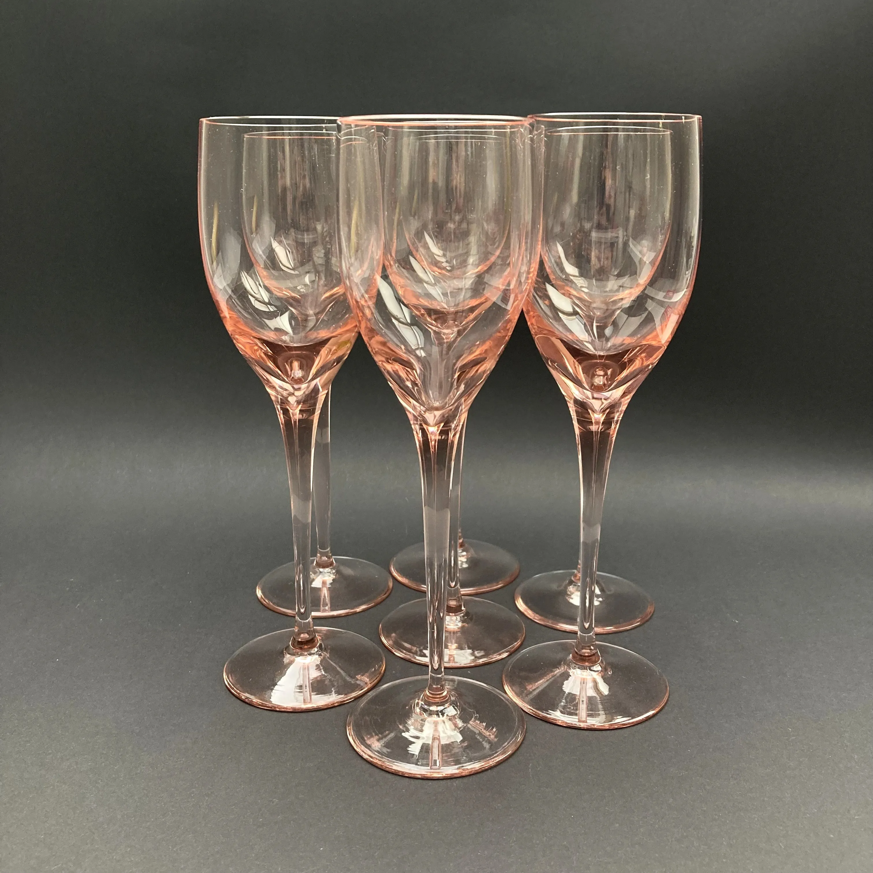 Kieliszki Lotos, Z. Horbowy, Huta Sudety, 6+1 szt.